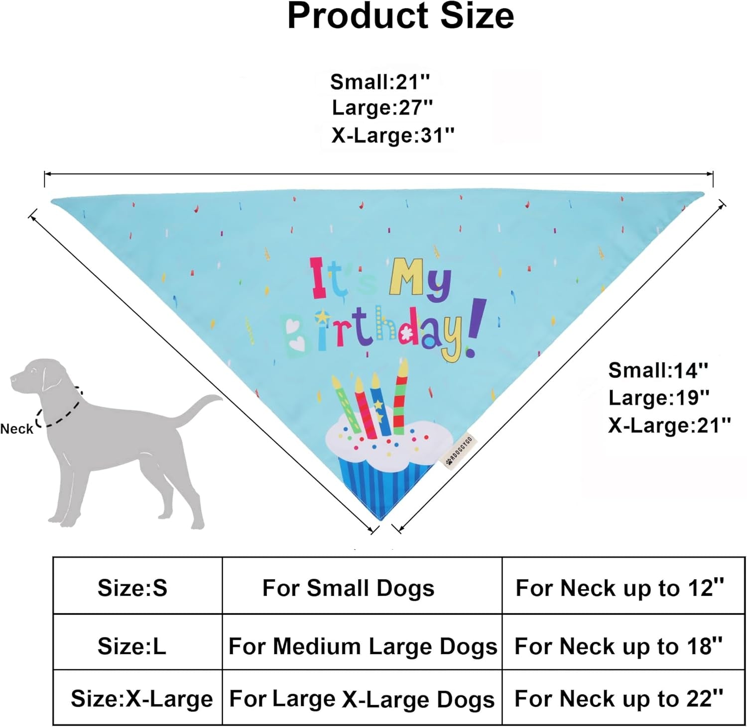 Dog Birthday Bandana Scarf and Dog Girl Boy Birthday Party Hat with Cute Dog Bow Tie Collar for Small Medium Dog Pet