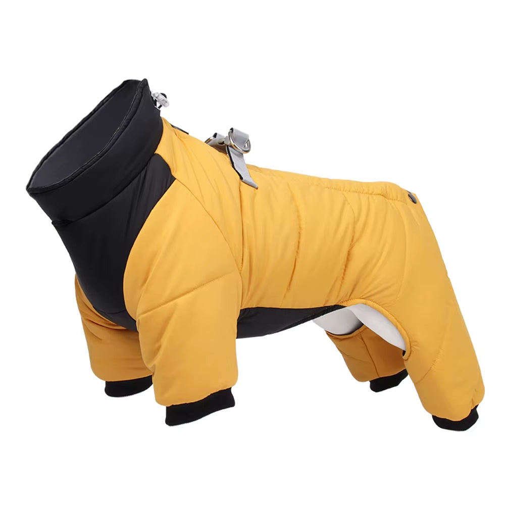 WeatherPaws Pro Coat – Waterproof Winter Warmth with Built-In D-Ring for Small & Medium Dogs