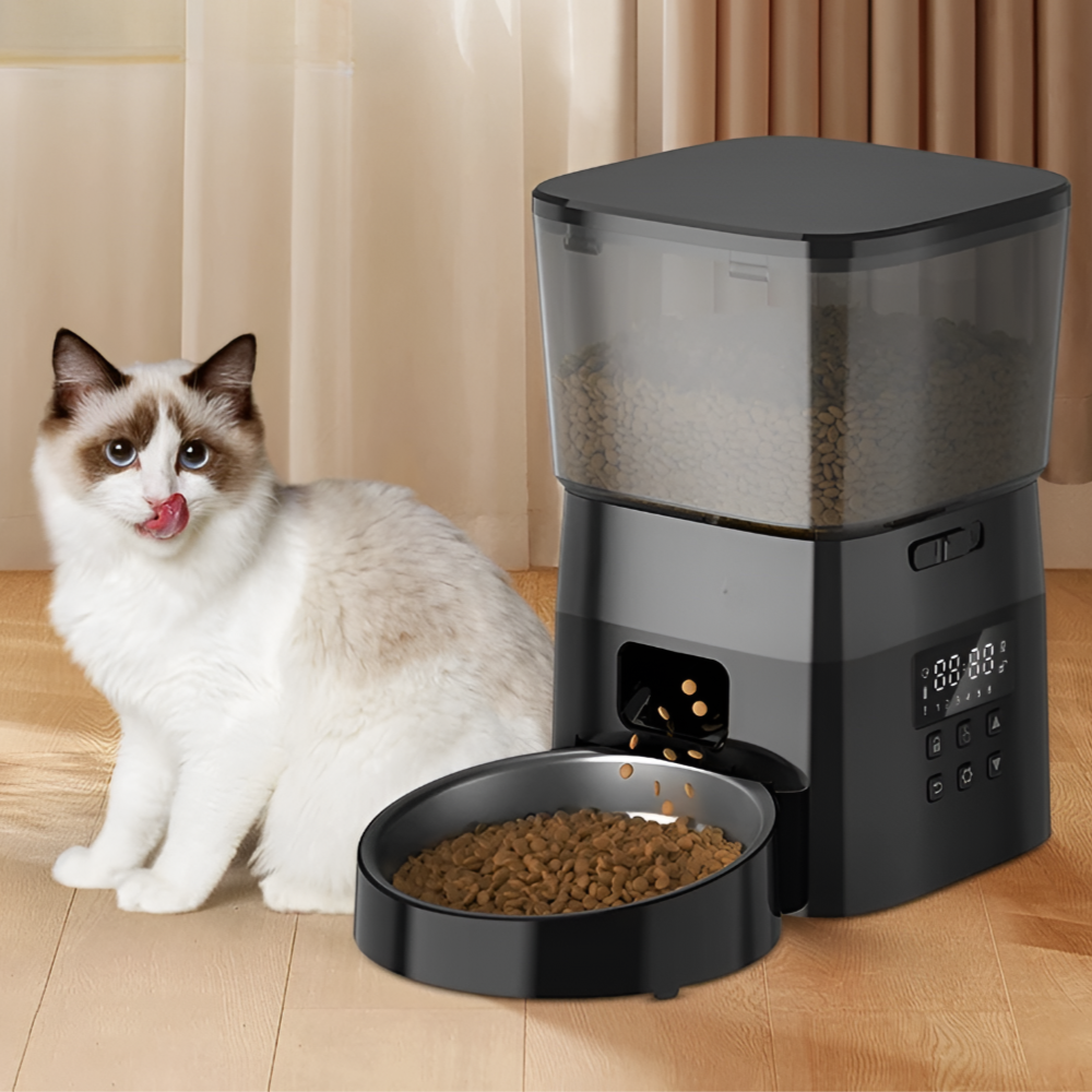 Smart Auto Pet Feeder – Hassle-Free Mealtime, Perfect Portions Every Time
